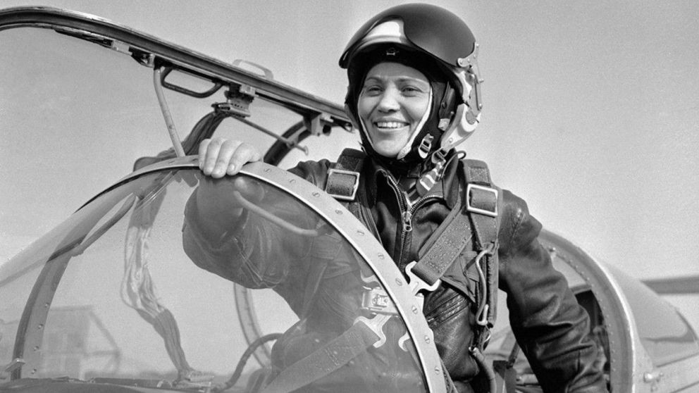 Marina Lavrentievna Popovich alcanzó el grado de coronel de la Fuerza Aérea.