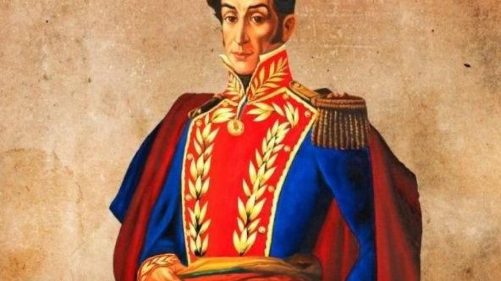 Simón Bolivar, uno de los libertadores de América.