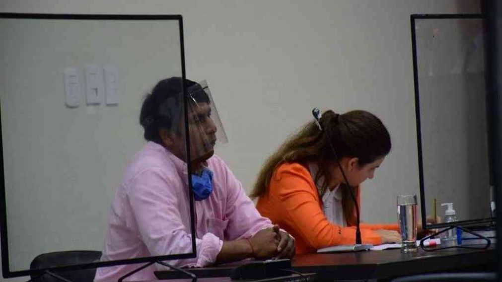 Walter Adrián Segundo, al momento de la sentencia.