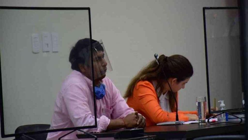 Walter Adrián Segundo, al momento de la sentencia.
