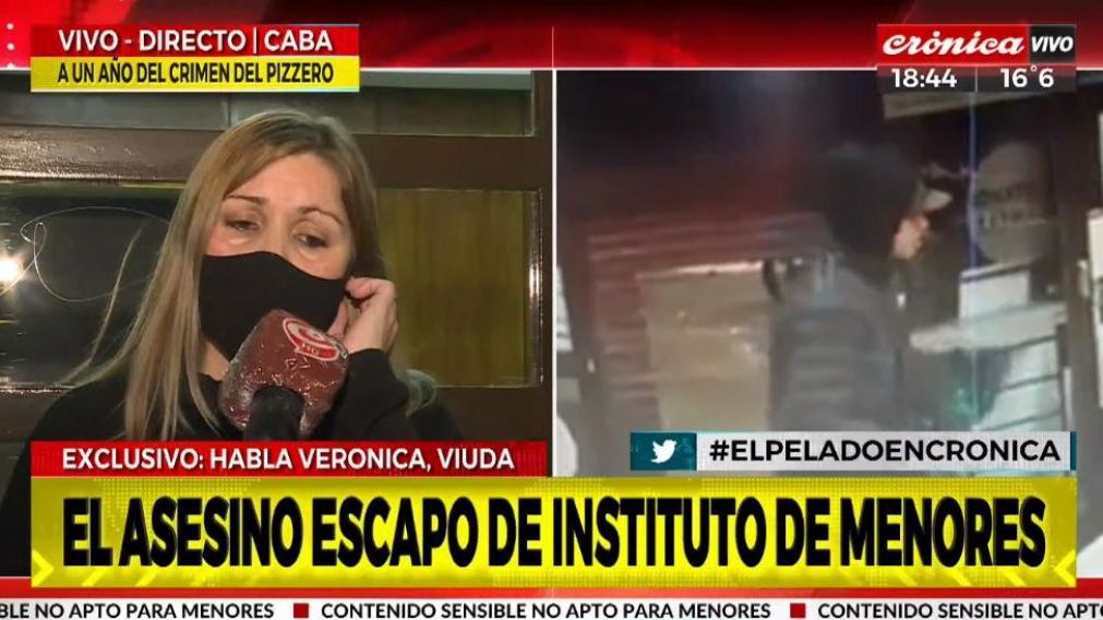 La mujer y su hijo tuvieron que mudarse porque les daba miedo seguir viviendo en el mismo barrio.