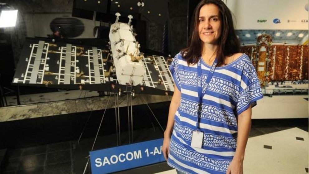 Josefina, contenta con el proyecto satelital (Twitter).