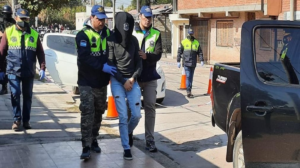 El sospechoso, de 30 a�os, fue detenido gracias a las c�maras de seguridad.  