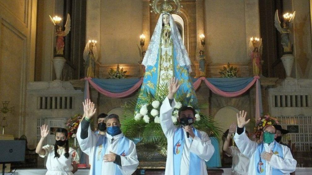Sin peregrinación ni serenatas de medianoche, la Virgen de Itatí celebra su 120 aniversario (Gentileza El Litoral)