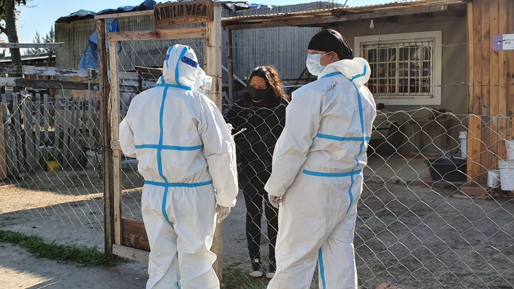 En Villa Azul realizaron testeos serológicos para monitorear la circulación.