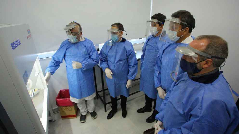 El intendente Fernando Gray estuvo en la inauguración.