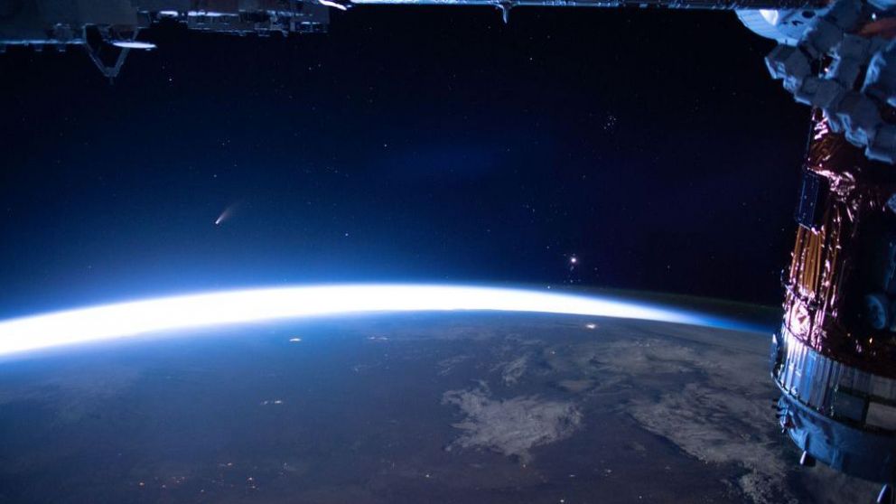 Espectacular foto tomada desde el ISS (Nasa).