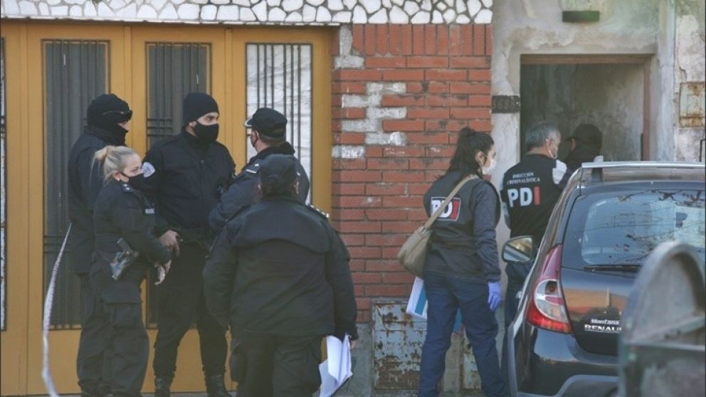 El crimen se registró en su vivienda de Rosario (Gentileza Rosario3).
