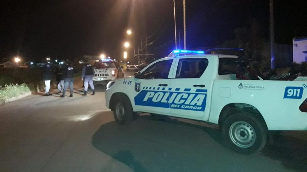 Imágenes del operativo por el femicidio de Ramona Navarro en Presidencia de la Plaza.