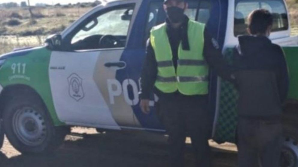 La �ltima foto en la que se ve al joven desaparecido.