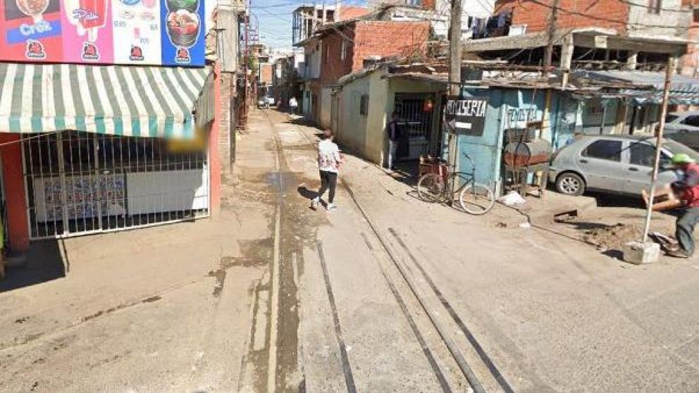 Ocurrió en la Villa 21-24, en el sur de la Ciudad de Buenos Aires (Google Street View).