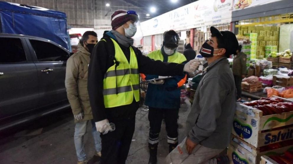 En la ciudad de La Plata se realizan distintos controles en el marco de la pandemia (Twitter).