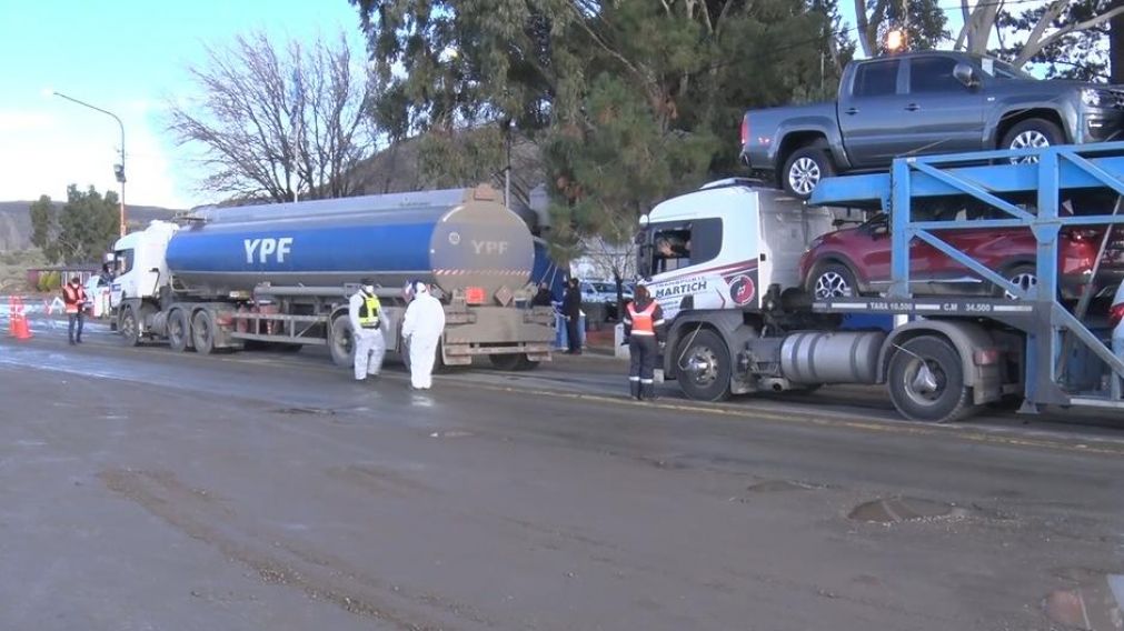 Las rutas 3 y 40, más custodiadas que nunca (Gentileza Canal 2).