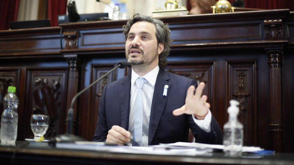Sobre Vicentin, Cafiero dijo que el Gobierno está trabajando “en la hipótesis de rescate que presentó Santa Fe" (Twitter/@SantiCafiero).