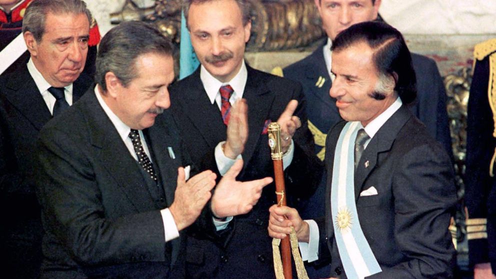 Carlos Menem estuvo diez años en el poder.