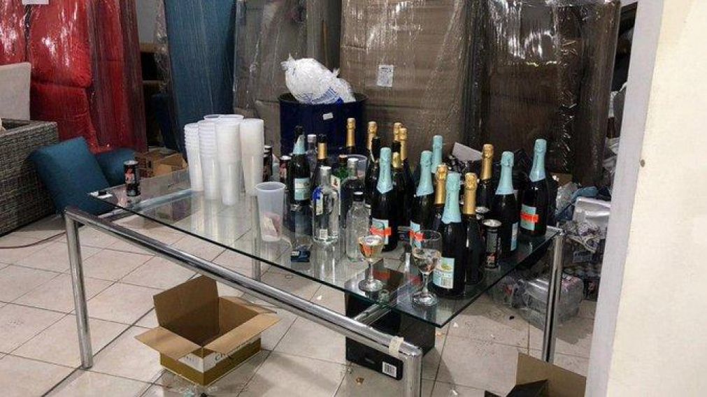 Imágenes de la fiesta en Mina Clavero.