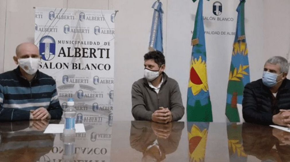 Alberti había ingresado en Fase 5 del aislamiento, ya que hasta este sábado registraba sólo tres casos de Covid-19 desde el inicio de la pandemia.