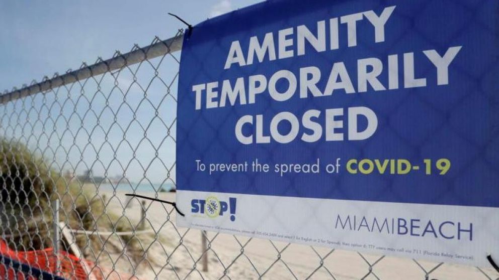 Sin playas en algunos estados (Twitter).