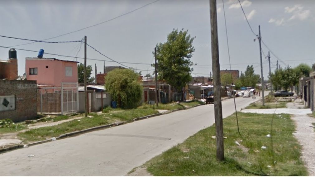 Sergio Marcelo Blanco, de 20 años, fue ejecutado a disparos en esta zona de Villa Fiorito.