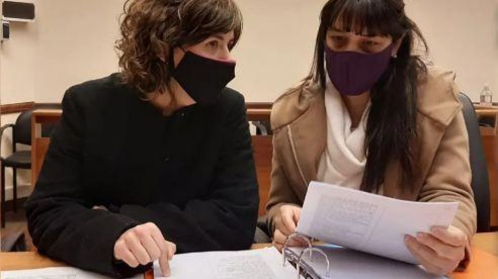 La fiscal Minniti (izquierda) hizo el pedido (Gentileza Aire de Santa Fe).