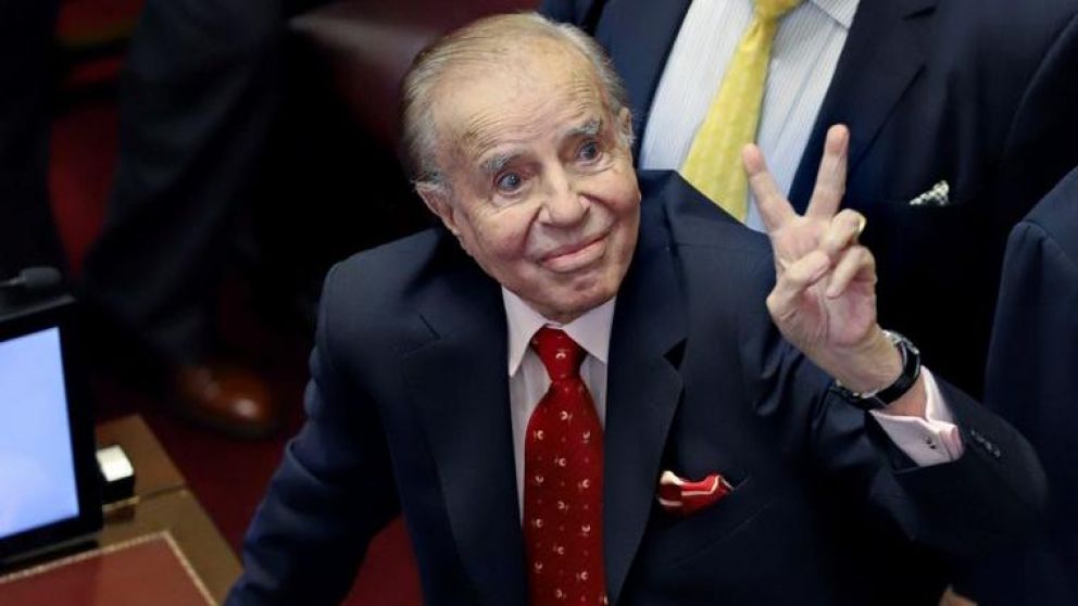 El senador durante una sesi�n en el Congreso.