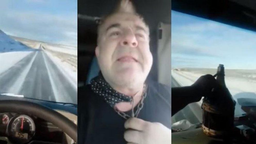 Los videos de "Renolito" se hicieron virales y lo suspendieron para manejar. (Captura video)