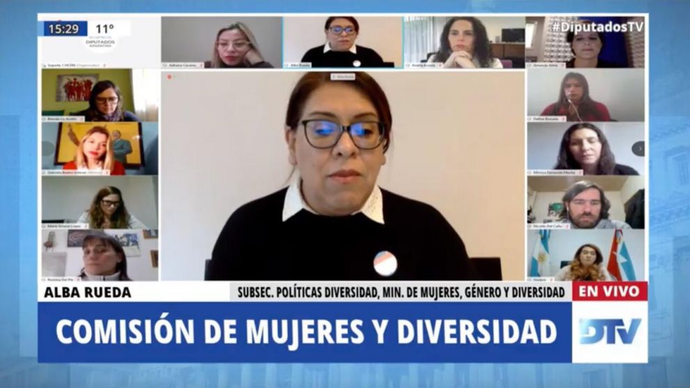 “Necesitamos personas trans en el Estado para que el Estado cambie”, Alba Rueda, subsecretaria de Diversidad del Ministerio de las Mujeres, Géneros y Diversidad.