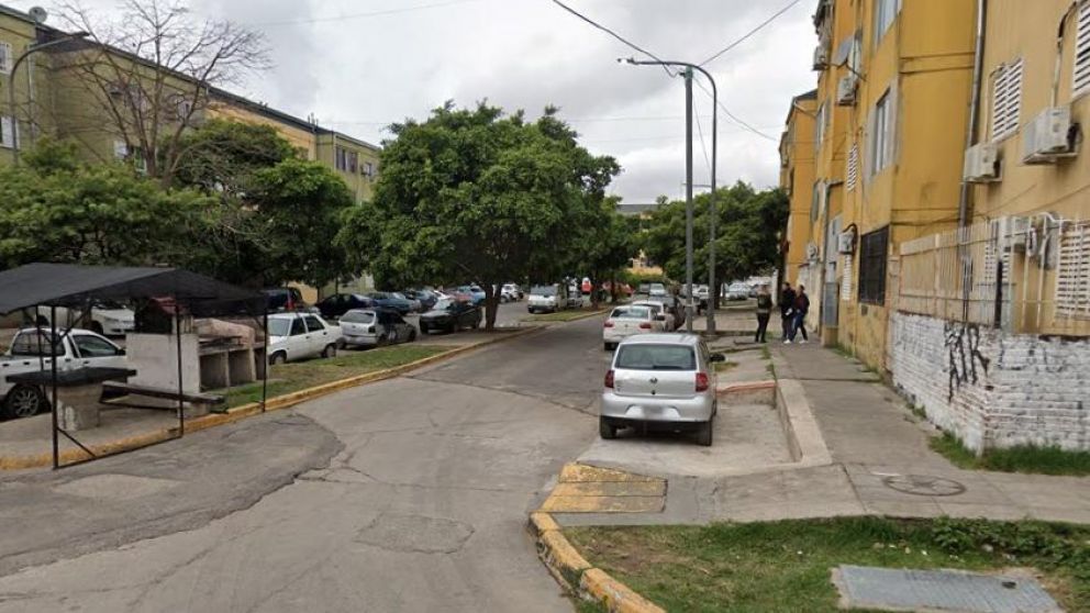 La esquina donde ocurrió el violento episodio. (Google Street View)