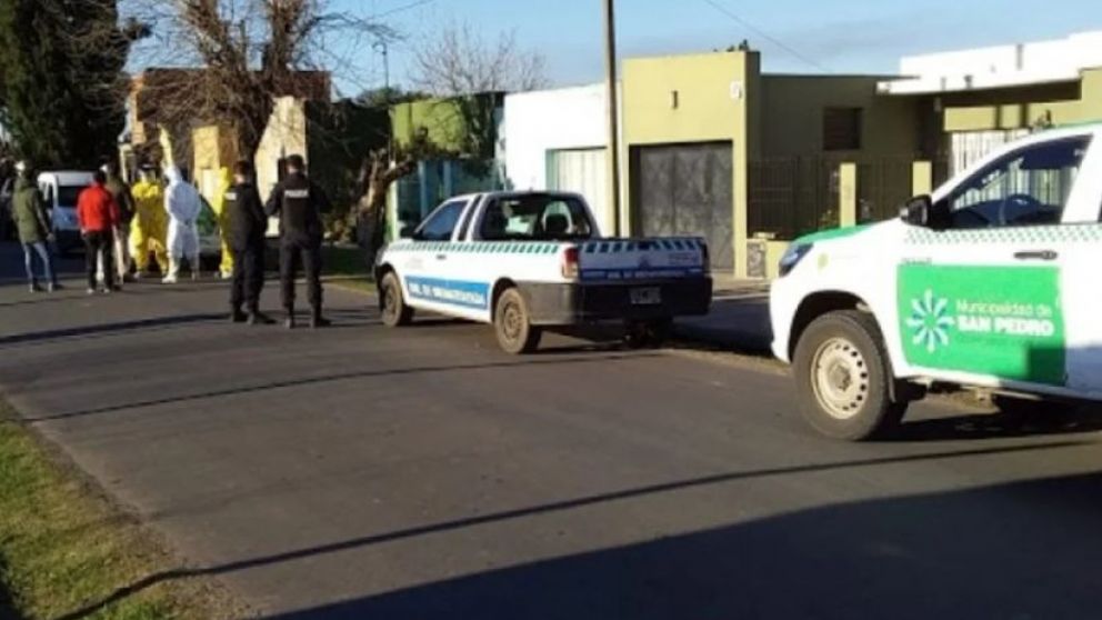 La municipalidad montó un gran operativo para frenar posibles contagios.