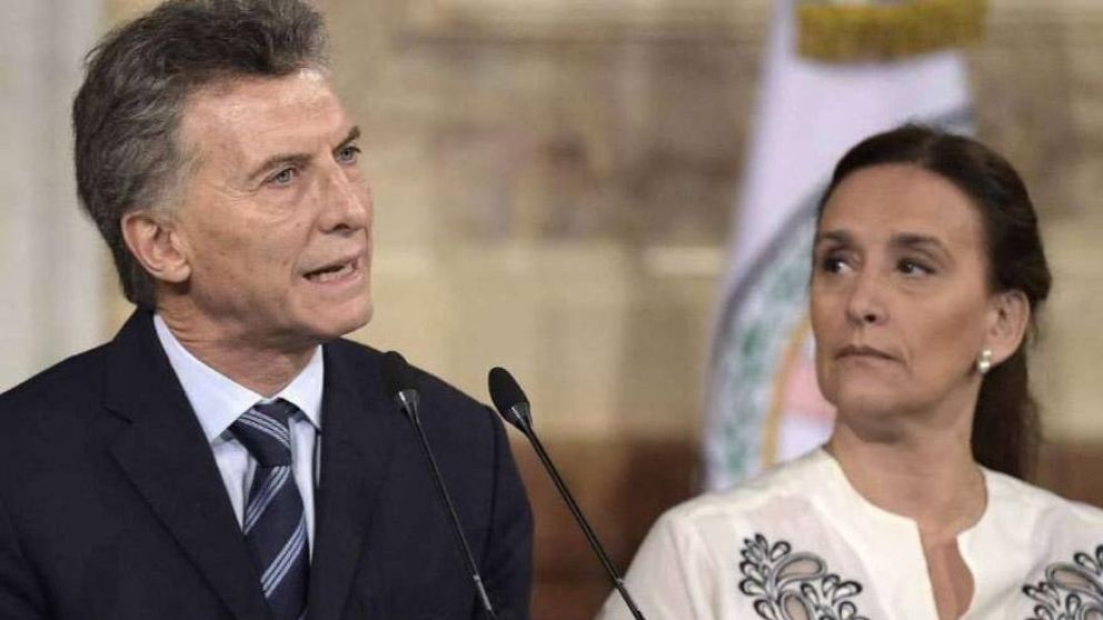 Macri y Michetti, dos de los implicados en la medida dada a conocer por la Anses (Archivo).