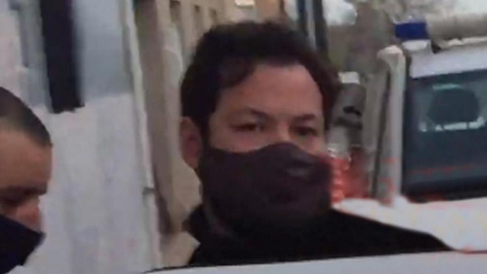 El militante de izquierda Sebastián Romero, acusado de disparar el mortero.