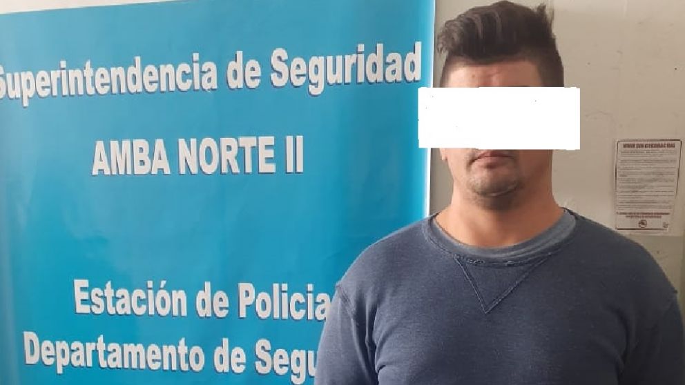 Este es el asesino al volante que fue capturado por los pesquisas policiales en José León Suárez.