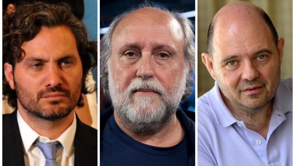 Cafiero, Grinbank y Rotemberg, los referentes del encuentro.