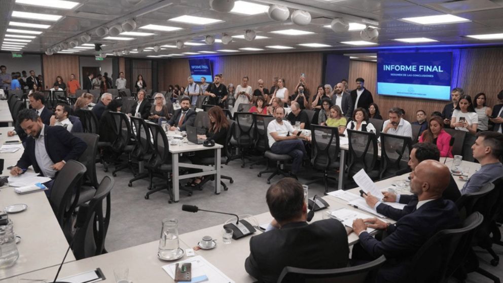 Se presentó informe comisión Libra