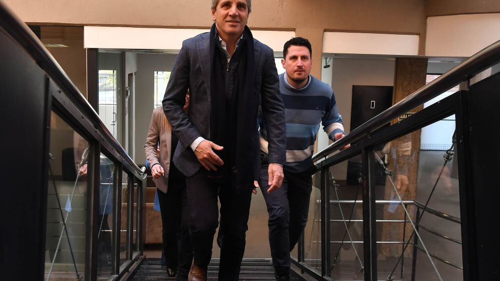 Luis Caputo hizo un balance de la reuni�n mantenida con los gobernadores.