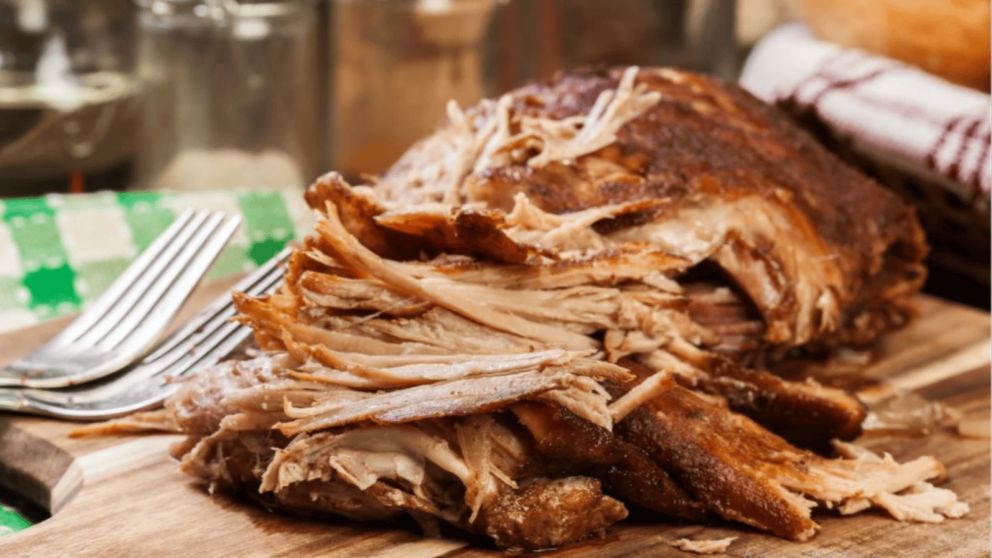 La bondiola, un corte de carne noble y rico.