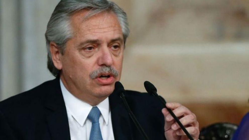 Alberto Fernández, presidente de la nación (Archivo).
