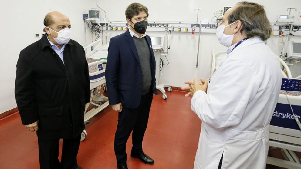 Axel Kicillof ponderó la decisión del gobierno nacional de decretar tempranamente la cuarentena (Télam).