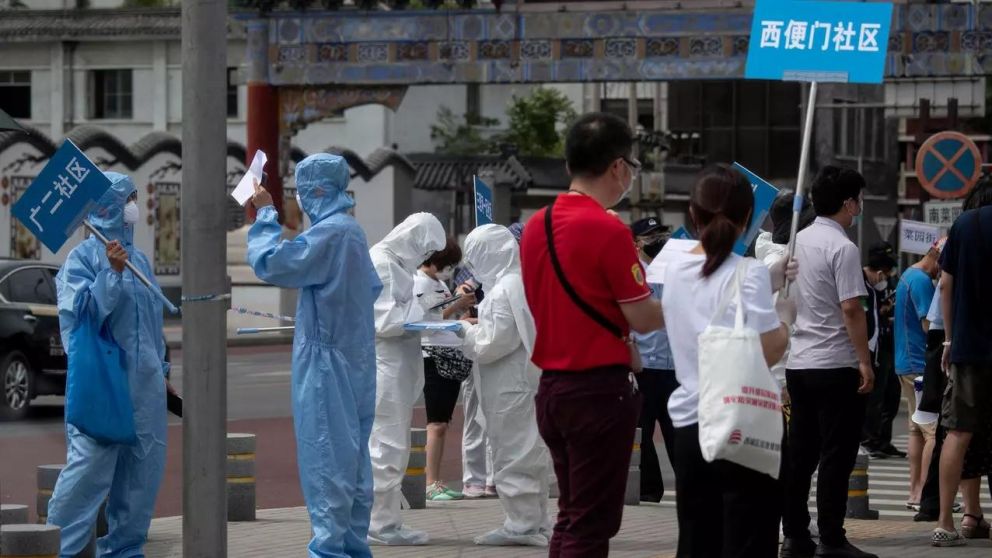Pekín, el centro del nuevo rebrote en China.