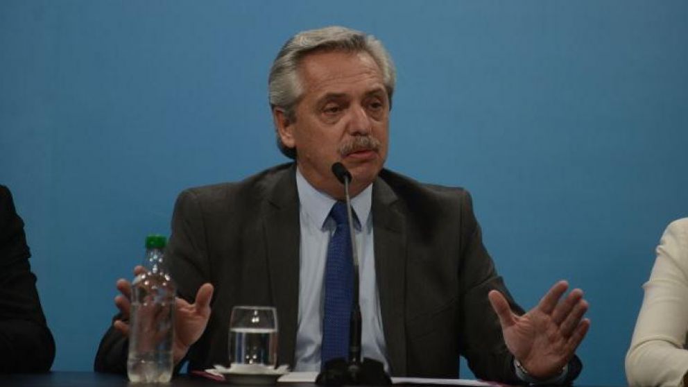 Alberto habló sobre la expropiación de Vicentín (Hernan Nersesian/Crónica/Archivo).