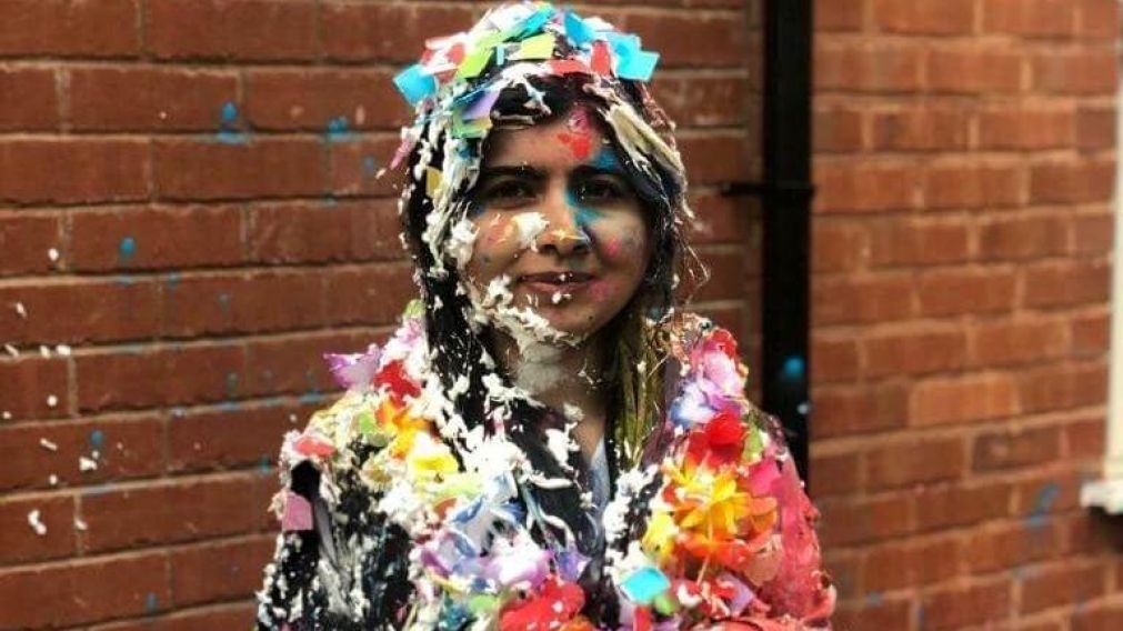 Malala Yousafzai comparti� su logro a trav�s de Twitter.