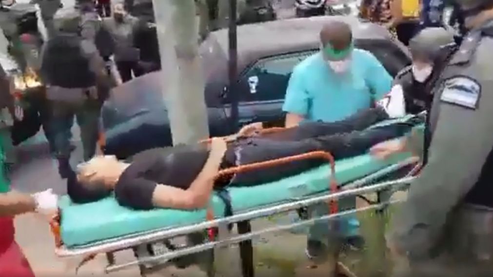 Tres gendarmes detenidos por la muerte de un joven baleado en Barrio Rivadavia (Captura de video)