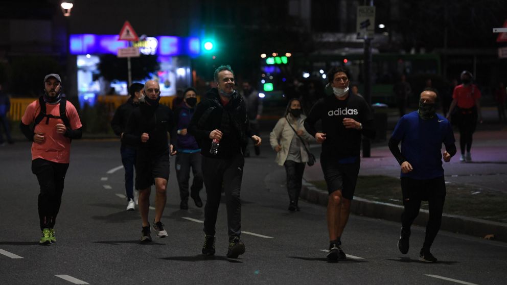 Sumaron dos horas para practicas deportivas en la Ciudad de Buenos Aires (Télam).