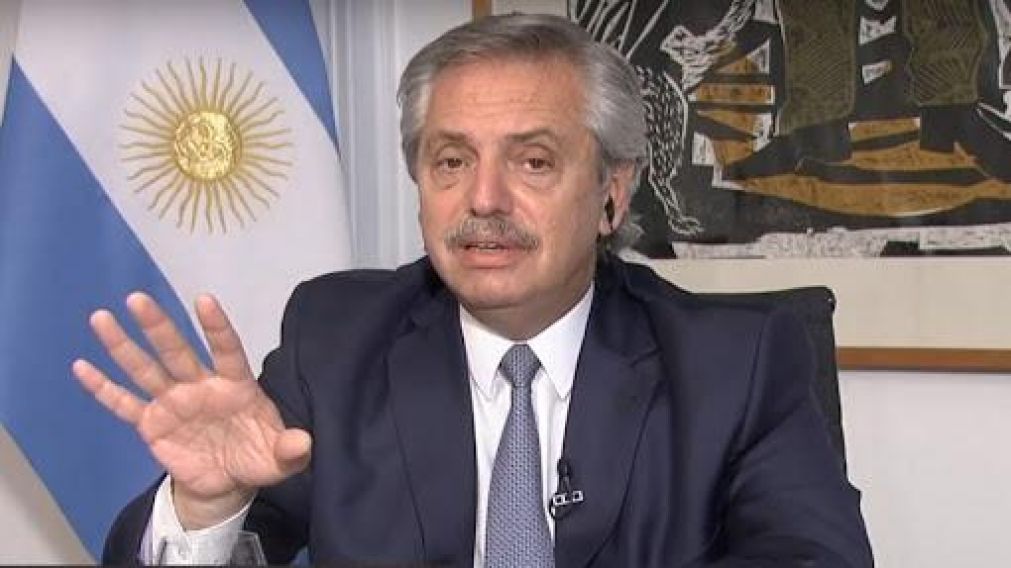 Fernández tocó el delicado tema de la deuda (Archivo).