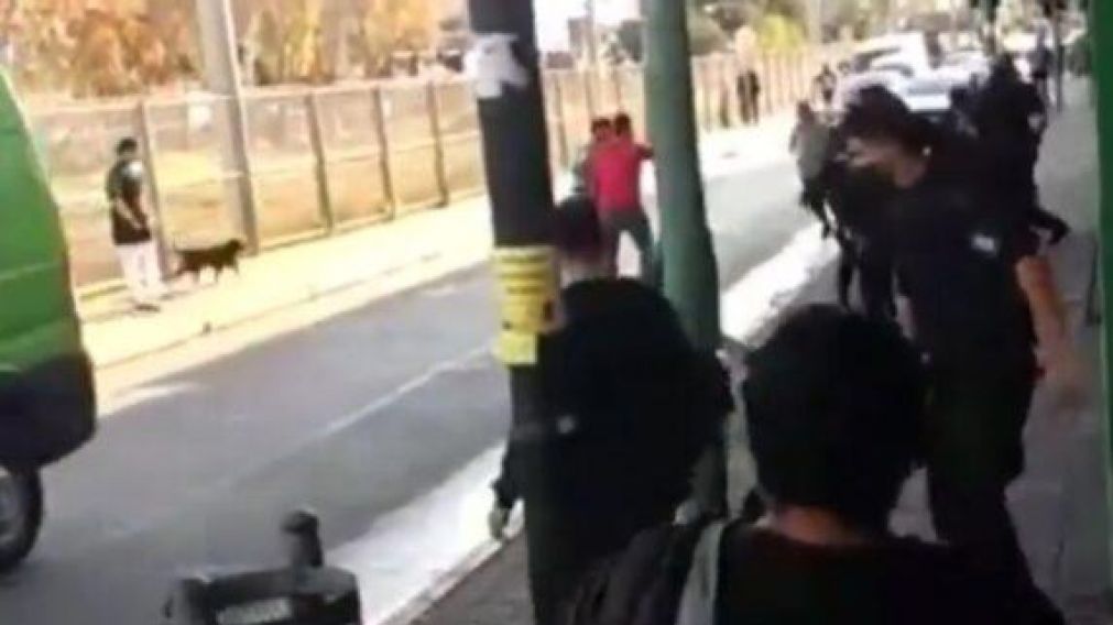 El episodio ocurrió en pleno centro de Berazategui (Captura).