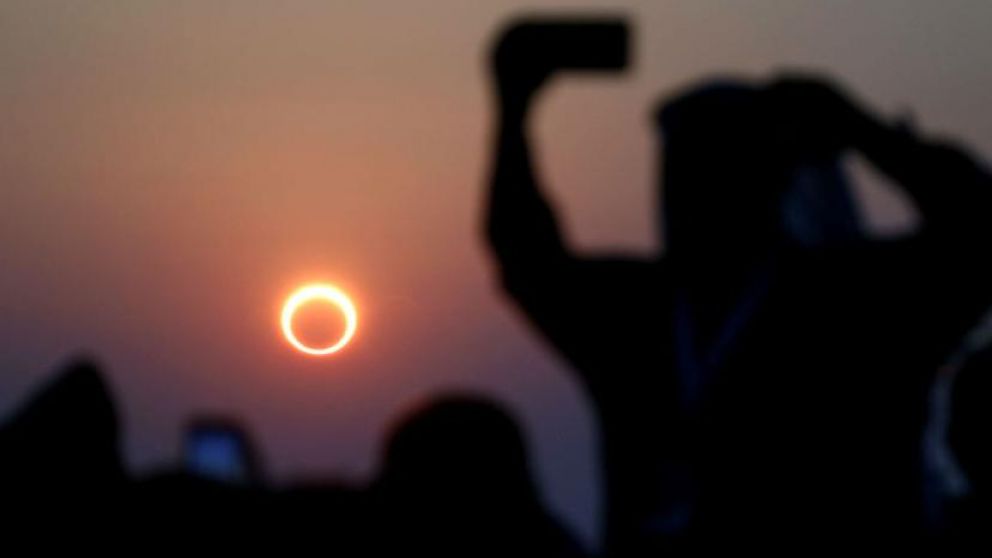 Cuándo se producirá el eclipse del "Anillo de Fuego" y cómo seguirlo. (Imagen ilustrativa)