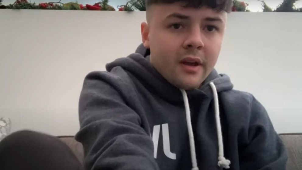 El joven relató su experiencia y se hizo viral (Captura).