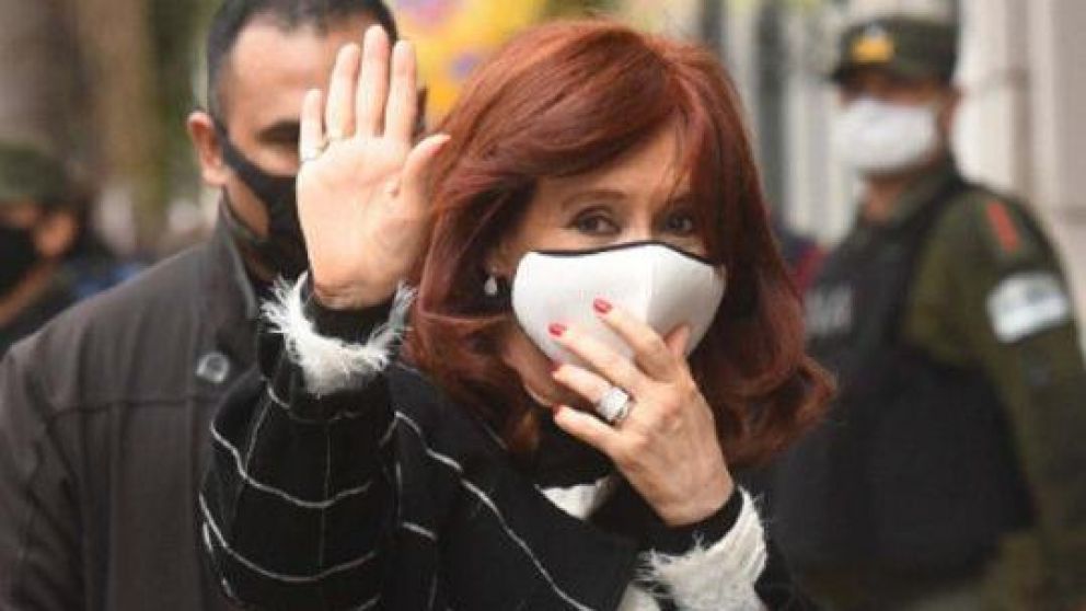 La Vicepresidenta, Cristina Kirchner, querellante en la causa que investiga el presunto espionaje ilegal.