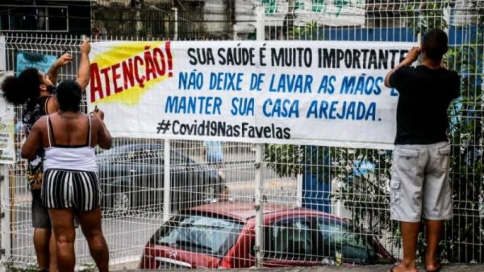 La situación en Brasil por la pandemia es desesperante.