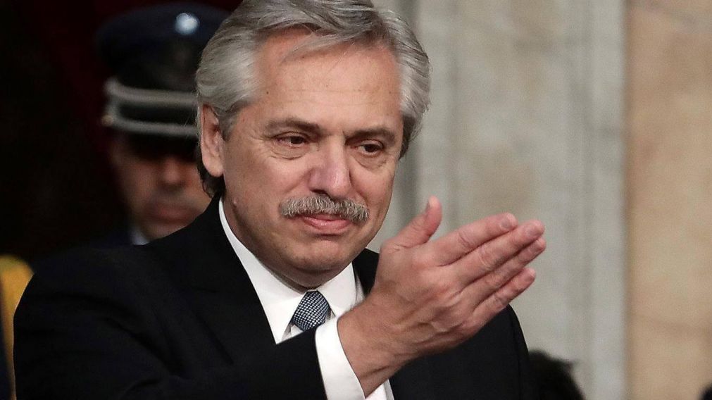 El presidente resaltó el trabajo de la Cruz Roja Argentina.